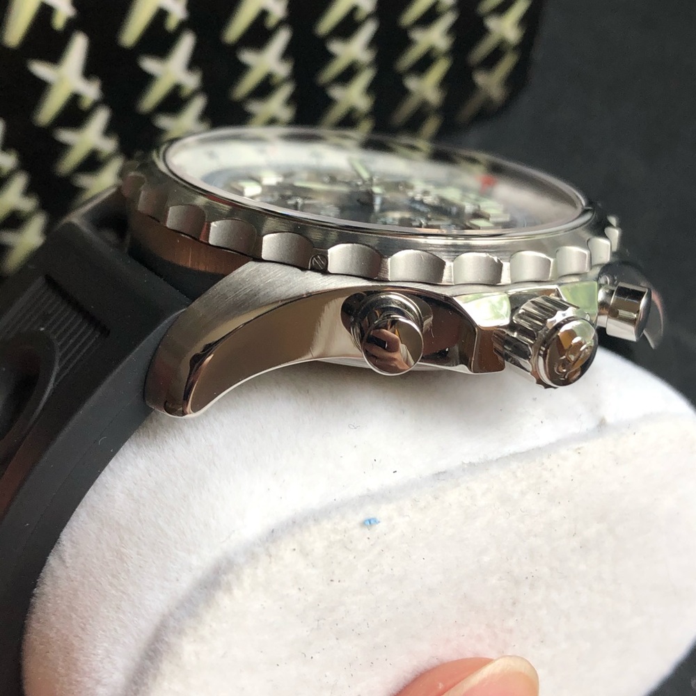 SERVICED Breitling Chronospace A23360 Box & Papers - Picture 7 of 8